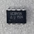 Top view of a Texas Instruments Unitrode UC3845N 8-pin DIP integrated circuit showing top markings.