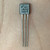 TO-92 plastic package marked N78BV / LM293 / 1AZ-5; three leads show light oxidation patina.
