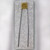 CK05BX222K capacitor showing 100V K 9220 face and clean radial leads, full length view