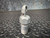 Standing view of EFHM-75 hook with hex casting and male threaded nipple