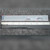 Genuine Velcro 90438blk hook and loop strip pair beside an inch rule, liner side and black face up