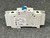 Allen Bradley 1489-M1C040 Series D circuit breaker, bottom view showing product label and specifications.