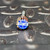 Front view of Merit 08834137472 mini flap wheel face showing 120 grit rating and max RPM.