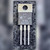 Motorola LM317DS voltage regulator front face marked LM 317DS QGY037 with three straight leads