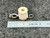 Allen-Bradley N5 Type N thermal overload heater element next to a ruler for scale.