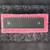 Back side of MC68705R3P 40-pin DIP with two circular molded stamps, right one reading 46