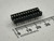Black plastic 24-pin DIP IC socket showing clean, shiny pins and no visible damage or wear.