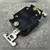 Receptacle back showing mounting strap, ground screw, and Made in Mexico stamp