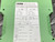 Side spec label listing 0-20mA input and output, accuracy, 1000 ohm load, 500V test voltage