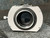 Front view of Zeiss Tessovar adapter throat with mechanical shutter blades partly closed inside