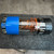 XP 2202 B photomultiplier tube on its side, internal dynode cage and copper supports visible