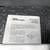 AC adaptor label: Class 2 transformer, 120V 60Hz input, 6V 300mA output, model 35-6-300