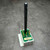 Front view of PD6R16A120 rating plug with black rod and six gold pins on the board