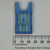 Martor brand visible on blue plastic cartridge. Blades inside show no visible rust or discoloration. Plastic cartridge has minor scuffs.