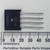 Flat-pack body marked MDA970-2 and AA 7222 with pin polarity symbols. Four leads show slight bends and age tarnish.