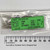 Axial-lead resistors with blue bodies and long leads; label reads P/NO 270-470K-RC, 470K, 1/8W, 1%, 50PPM, lot R7160091, qty 200, RoHS Compliant.