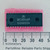 Top view of a Motorola MC6840P DIP-28 integrated circuit on pink foam.