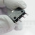 Bottom perspective view showing terminals of Licon 16-404 micro switch.