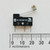 Cherry E61-ROLLER subminiature switch showing rating markings, roller lever, and scale.