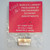 Back of package and reverse side of vintage Kit King Kits ceramic filter.