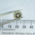 Bottom pin view of National Semiconductor LM301AH showing eight leads with a spacer ring.