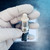 Close-up of sensing tip on Baumer 11245543 level sensor.