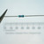 Close-up of the color bands on an Unbranded 18.7K.25W-R resistor held with tweezers.