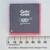 Top view of Cyrix CX486 DX2 v66 processor next to a millimeter ruler.