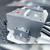 Side view of ABB AF110-30 contactor showing attached CAL 18 auxiliary contact block.