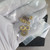Mounting hardware nuts and washers in plastic bags for Simpson panel meter.