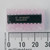 National Semiconductor 74F245PC integrated circuit shown next to a millimeter ruler.