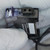 Top view of Keyence FS-T2P fiber optic ports.
