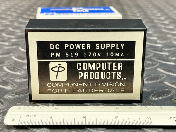 Computer Products PM519 DC Power Module / DC Power Supply, 170 VDC, 10 mA M21014 | PartsMine.com