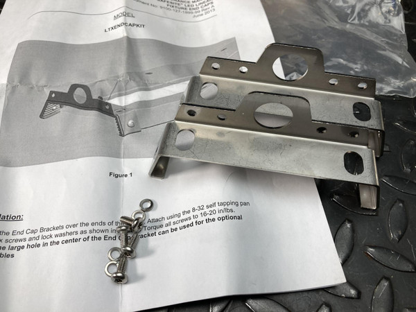 Dialight LTXENDCAPKIT End Cap Kit for SafeSite LED Fixtures