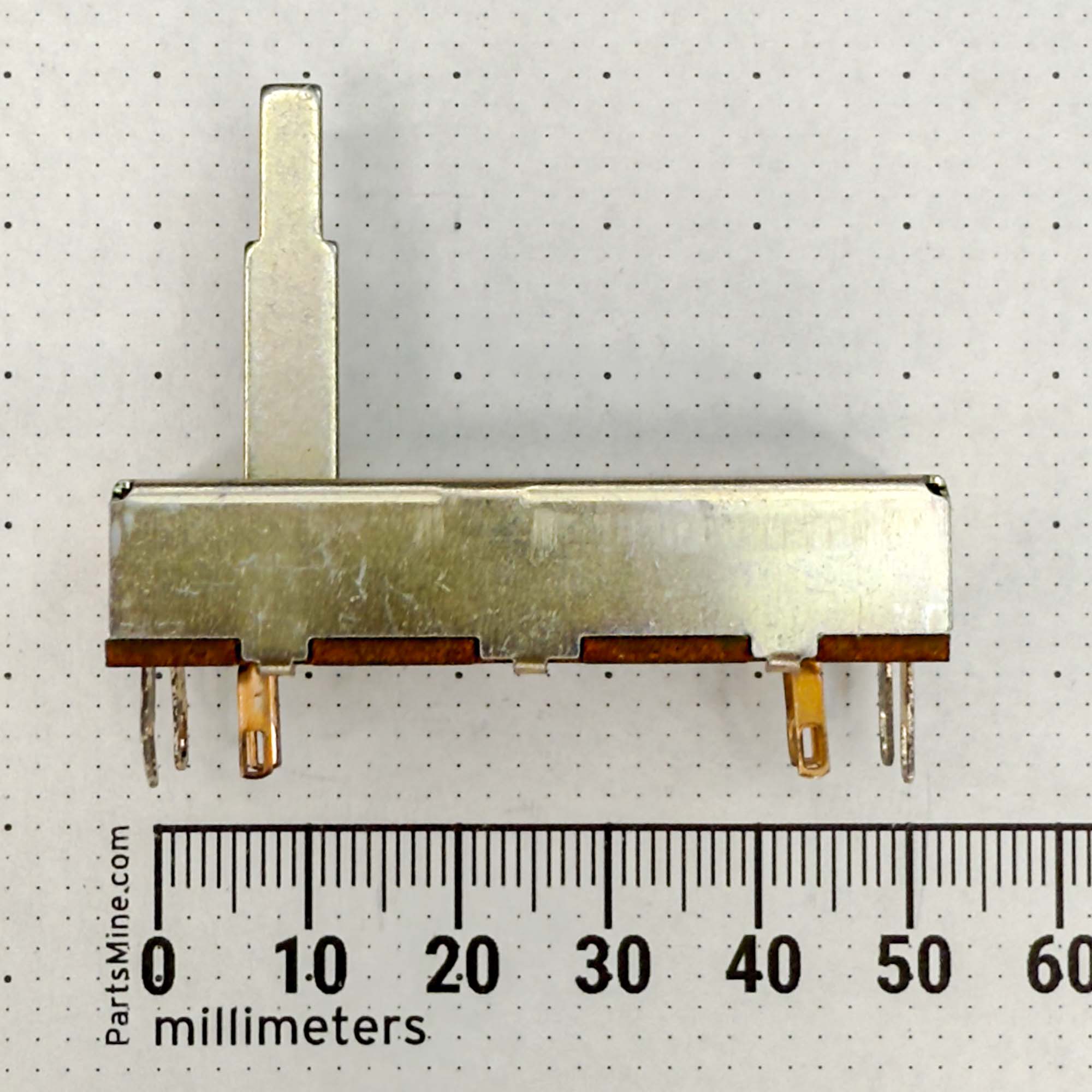 Genuine Japanese Alps Alpine Slide Fader Potentiometer 10KDX2