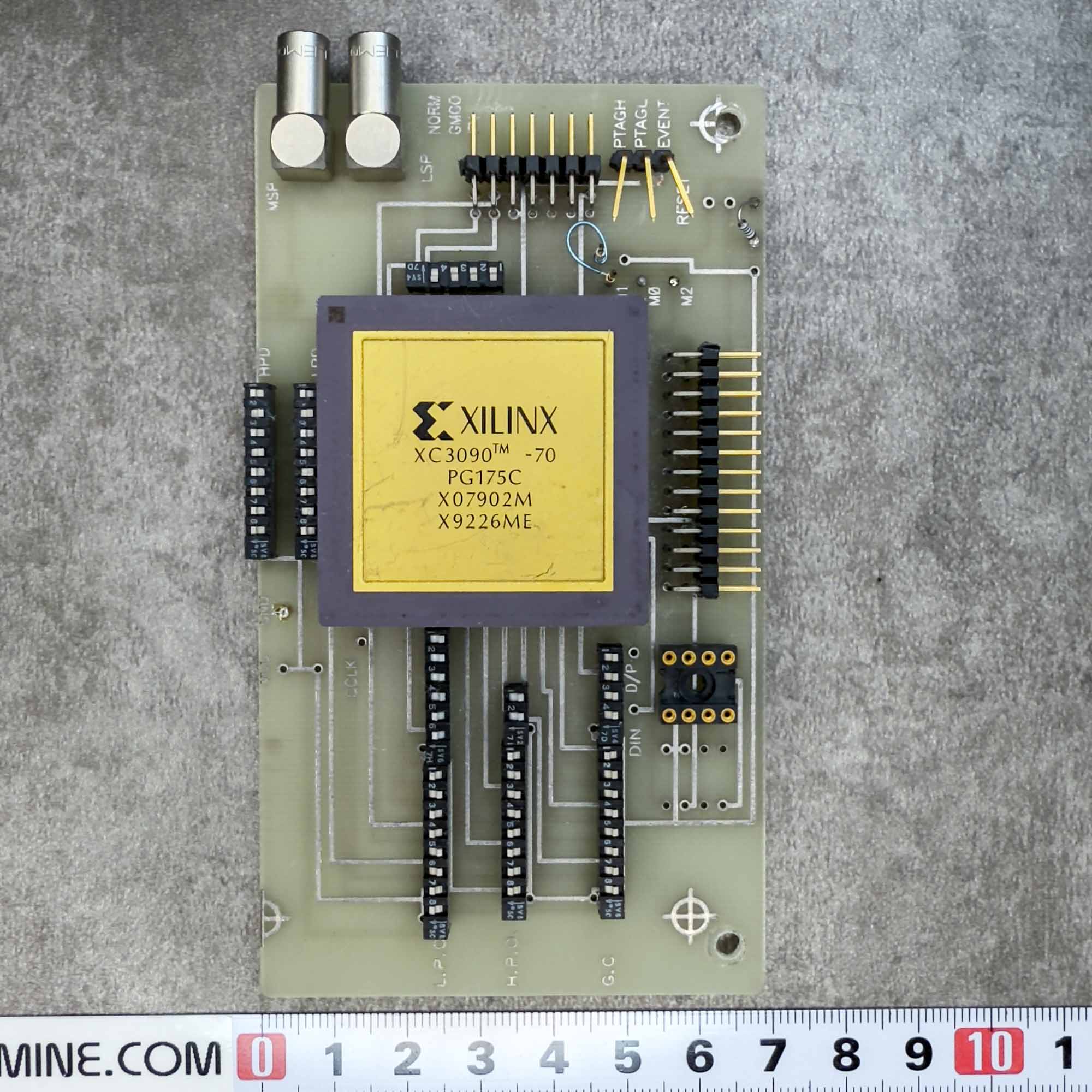 Xilinx XC3090-70 PP175C Gold Ceramic FPGA, Rare with Breakout
