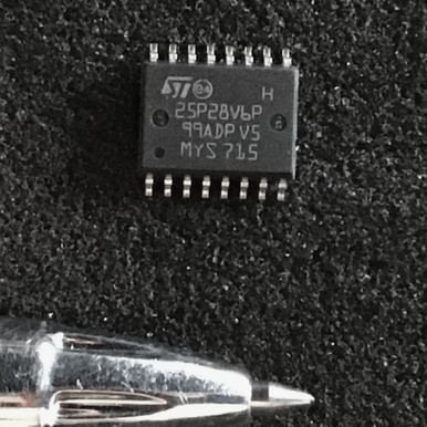 M25P128-VMF6P STMicroelectronics 128 Mbit SPI Serial Flash, 16-Pin SO, NOS