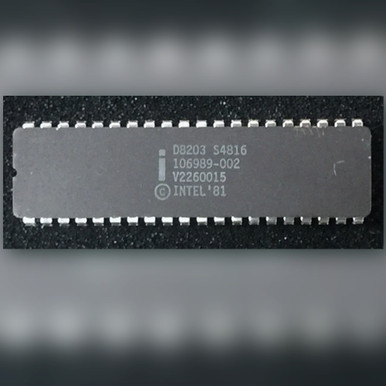 D8203 Intel 64K Dynamic RAM Controller IC 40-Pin Ceramic DIP Unused NOS