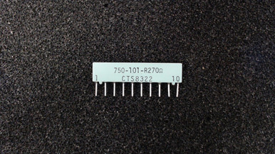 CTS 750-101-R270 Ceramic Bussed Resistor 270 Ohm