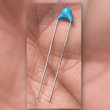 56pF 1kV High Voltage Ceramic Disc Capacitor Radial Lead NOS 56 1KV