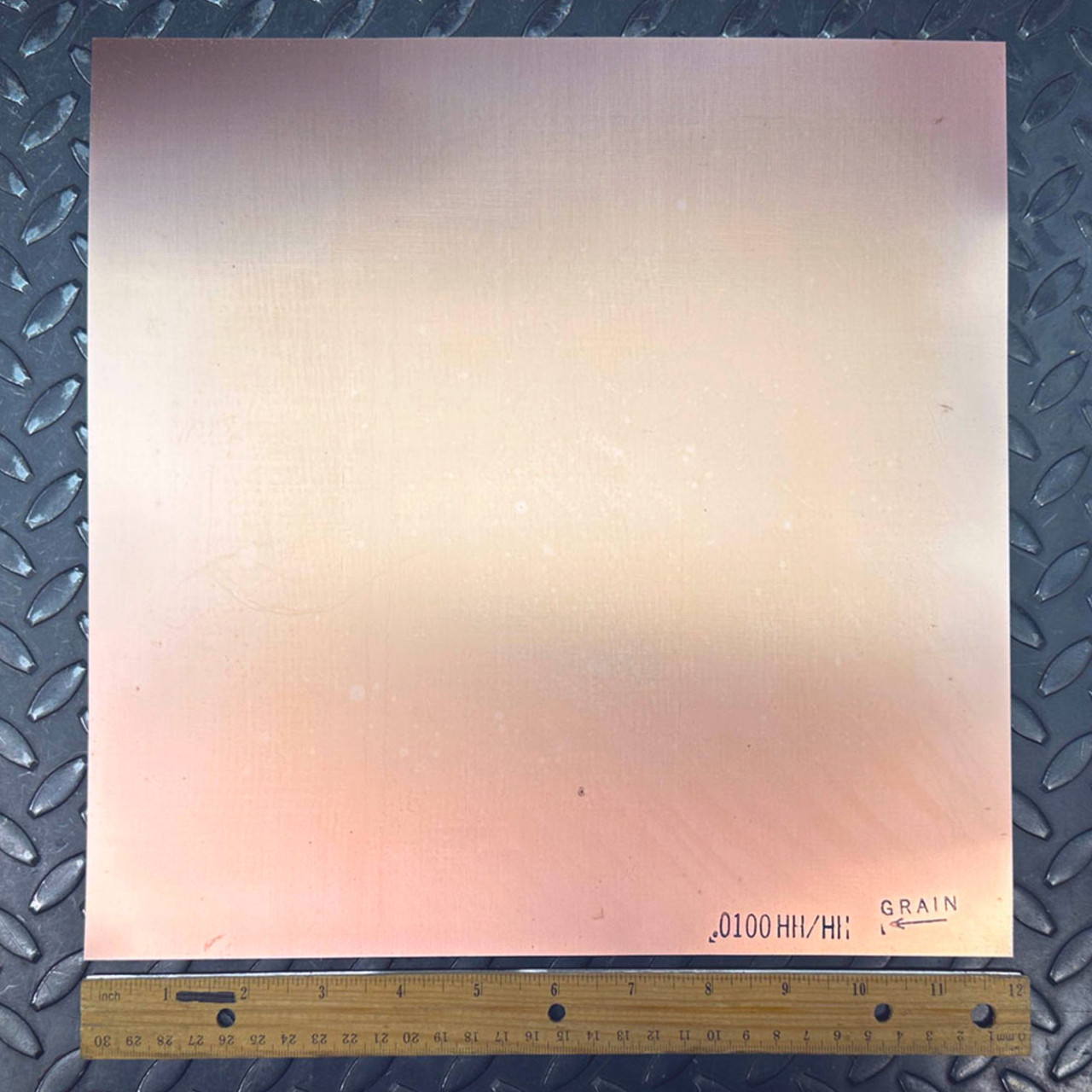 12x12 In 0.010 Double-Sided Copper Clad Laminate Board 1/2 oz CCL NOS