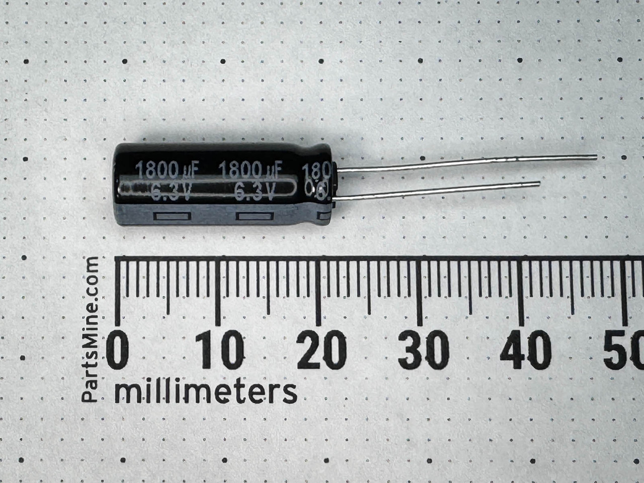 Panasonic EEU-FS0J182L Aluminum Electrolytic Capacitor 1800uF 6.3V