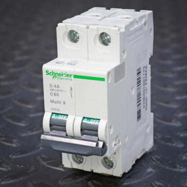 Schneider Multi 9 C60 D 4A 2-Pole Breaker 24519 | PartsMine