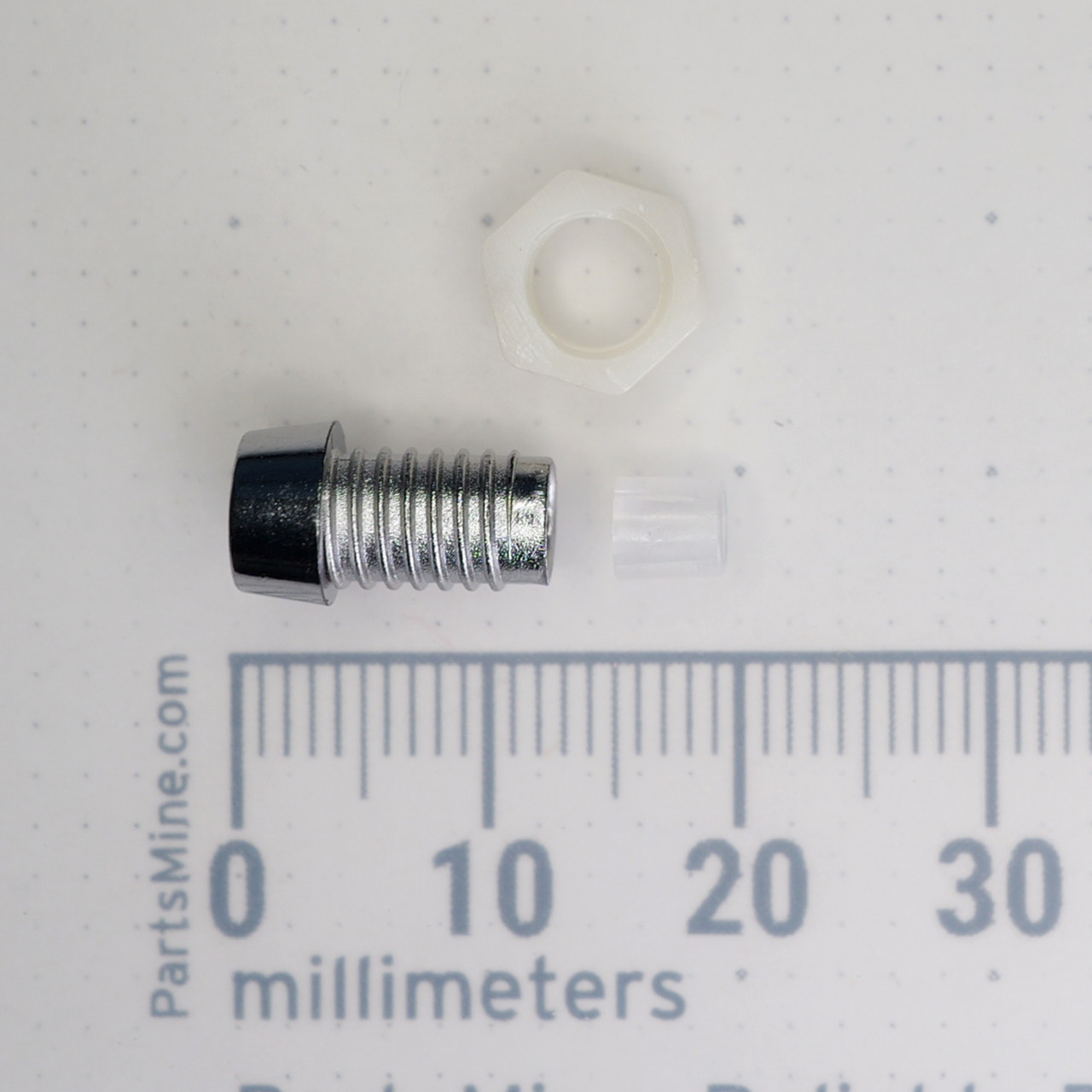 3mm Bezel LED Holder Plastic With Nut Panel Mount Tayda A-4339 New