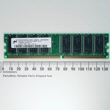 Micron MT8VDDT6464AG-335D1 512MB DDR-333 PC2700 Desktop RAM DIMM Used