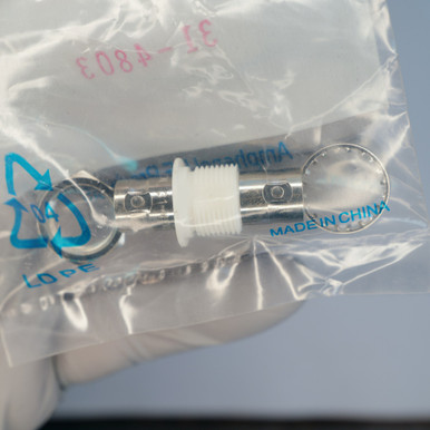 Amphenol 31-4803 50 Ohm Isolated Bulkhead BNC Jack to Jack Adapter NOS