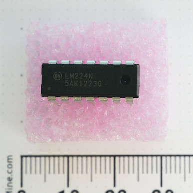 ON Semiconductor LM224N Quad Operational Amplifier DIP-14 NOS