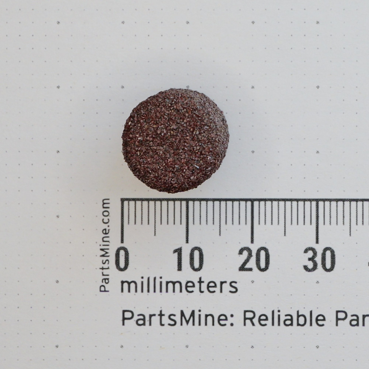 Even Cut 1/2" x 3/4" Flat Top Abrasive Cap 60 Grit FLAT-TOP-60 NOS