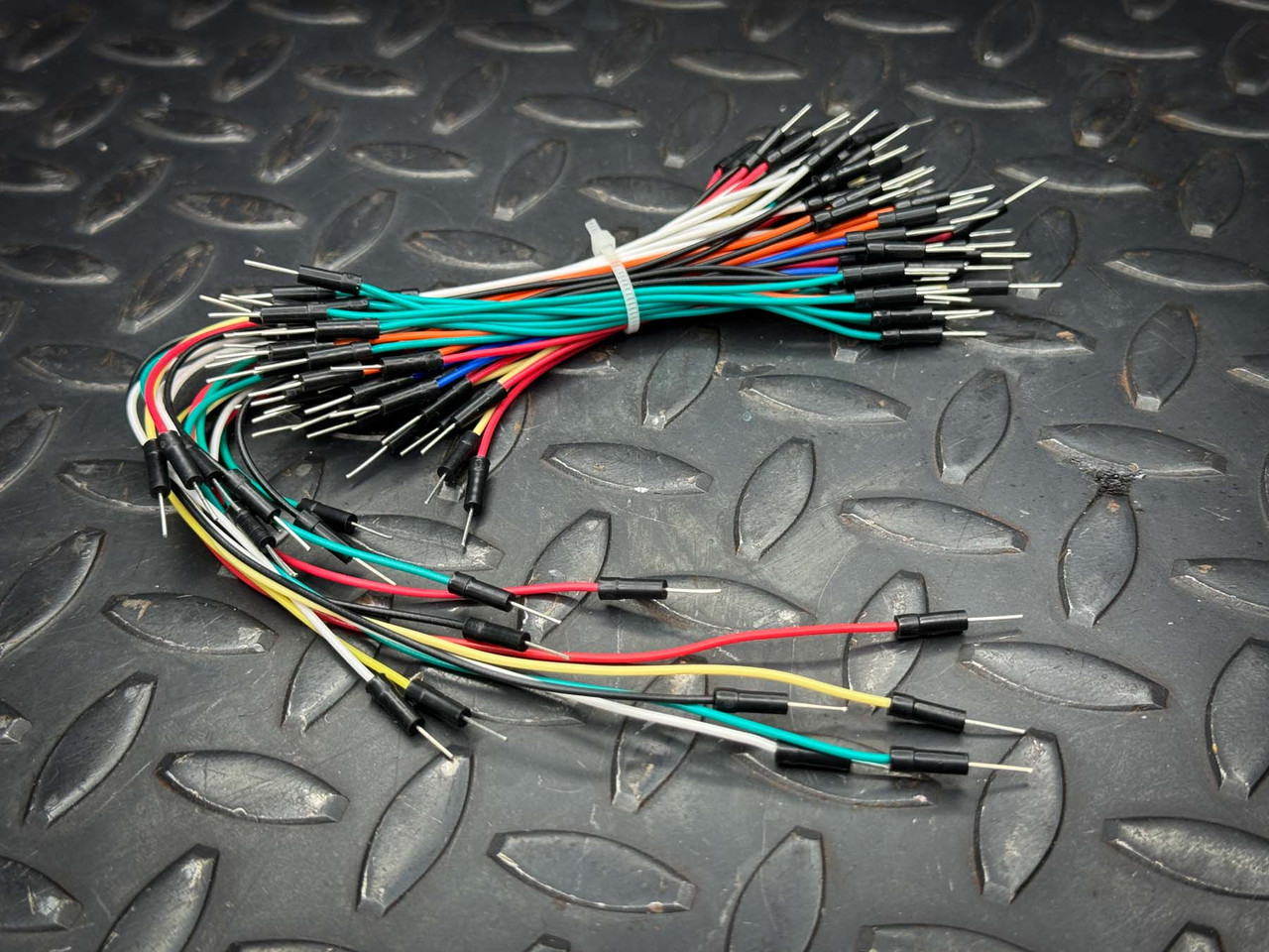 65-Piece Male-to-Male Breadboard Jumper Wire Set – Assorted Lengths