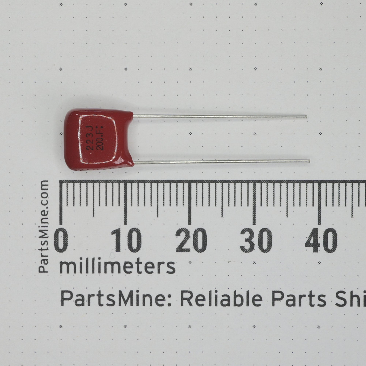 Panasonic 0.022uF 200V Film Capacitor ECQ-B2223JF Radial NOS